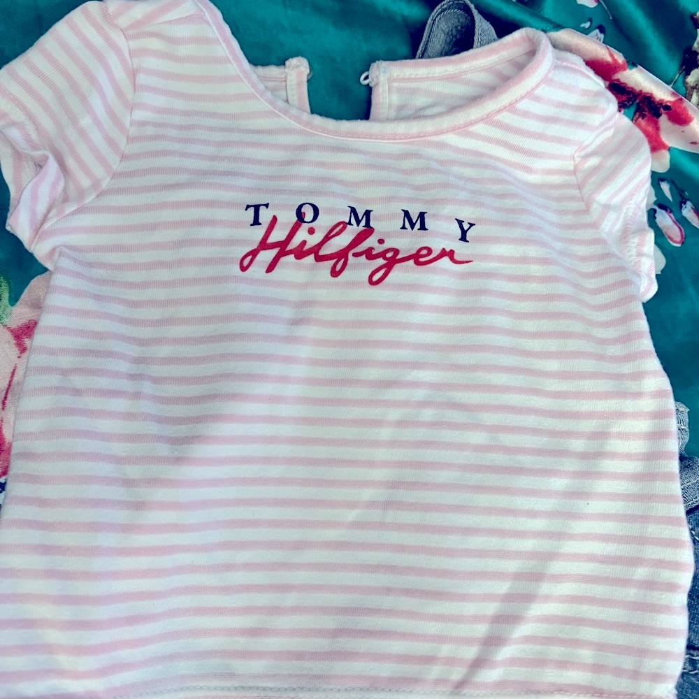 Tommy Hilfiger 18 month Dress pink and denim
